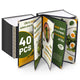 TheDisplayOutlet Clear Menu Covers 40ct/pk 8.5x11 5-Page 10-View Image