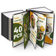 TheDisplayOutlet Clear Menu Covers 40ct/pk 8.5x14 5-Page 10-View Image