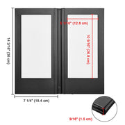 Custom LED Menu Cover Illuminated Menus 5x11 2-View 5ct/pk