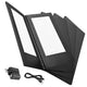 TheDisplayOutlet LED Backlit Menus Illuminated with Adaptor, 5.5x11in Book Style 2-View 4ct/pk Image