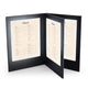 TheDisplayOutlet LED Menu Cover Illuminated Menus 8.5x11 with Adaptor, Book Style 4-View 1ct/pk Image