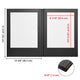 Custom LED Menu Cover Illuminated Menus 8.5x11 2-View 5ct/pk