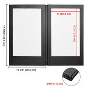 Custom LED Menu Cover Illuminated Menus 8.5x14 2-View 5ct/pk
