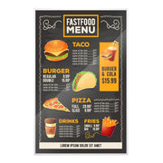 TheDisplayOutlet Clear Menu Covers 30ct/Pack 1-Page 2-View Image