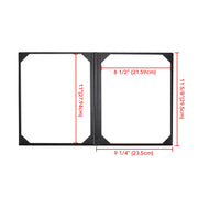 Menu Covers PU Leather 5ct/Pack 8.5x11
