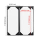Menu Covers PU Leather Wine Drinks Menu Holder 4.25x11 5ct/Pack