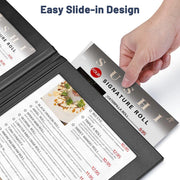 TheDisplayOutlet LED Backlit Menus Illuminated with Adaptor Image