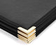 Menu Covers PU Leather 10ct/Pack 8.5x14 8-View Clear Sleeve