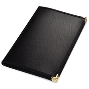 Menu Covers PU Leather 10ct/Pack 8.5x14 8-View Clear Sleeve