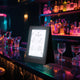 TheDisplayOutlet LED A-Frame Table Tent 5.5x8.5 Illuminated Double-Sided Menu Image