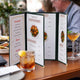 TheDisplayOutlet Green Clear Menu Covers 8.5x14 & Half Menu Holder 30ct. Image