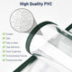 TheDisplayOutlet Green Clear Menu Covers 8.5x14 & Half Menu Holder 30ct. Image