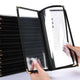 TheDisplayOutlet Clear Menu Covers 4.25x11 Drinks Wine Menu Holder 30ct/pk, Book Style 6-View Image