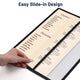 Clear Menu Covers 4.25x14 Drinks Wine Menu Holder 30ct/pk