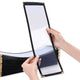 TheDisplayOutlet Clear Menu Covers 4.25x14 Drinks Wine Menu Holder 30ct/pk, Single Page 2-View Image