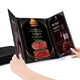 TheDisplayOutlet Menu Covers PU Leather 5ct/Pack 8.5x11, Gate-view 3-View Image