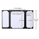 Menu Covers PU Leather 5ct/Pack 8.5x11