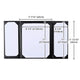 TheDisplayOutlet Menu Covers PU Leather 5ct/Pack 8.5x11 Image