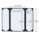 Menu Covers PU Leather 5ct/Pack 8.5x14