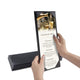 TheDisplayOutlet Menu Covers PU Leather Wine Drinks Menu Holder 4.25x11 5ct/Pack, Single-View Image