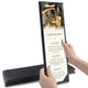 TheDisplayOutlet Menu Covers PU Leather Wine Drinks Menu Holder 4.25x14 5ct/Pack, Single-View Image