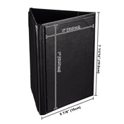 Table Tent 3-Panel Cards Holder