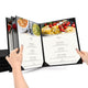 TheDisplayOutlet Menu Covers PU Leather 5ct/Pack 8.5x11, Book Style 6-View Image