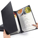 TheDisplayOutlet Menu Covers PU Leather 5ct/Pack 8.5x14, Tri-fold 3-View Image