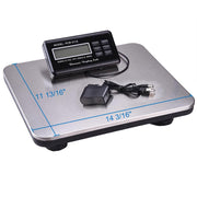 TheDisplayOutlet 660 lb Digital Platform Scale w/ Postal Shipping Weight Image
