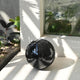 TheDisplayOutlet Mirror Disco Ball with Hanging Ring, 12in Black Image