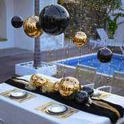 TheDisplayOutlet Mirror Disco Ball with Hanging Ring Image