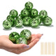 TheDisplayOutlet 1.6in Small Mirror Disco Ball in Bulk 20ct/pk, Green Image