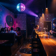 TheDisplayOutlet Retro Party Disco Light (RGB Light, Mirror Ball & Motor) Image