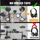 TheDisplayOutlet Electronic Drums for Kids Adults Beginners Headphones included Image
