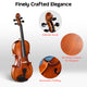 Vif 200A Full Size Violin with Bow Case Maple Wood