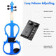 TheDisplayOutlet Full Size Electric Violin for Beginners with Headphone Rosin Case Image