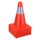 TheDisplayOutlet 18" Traffic Cones with Reflective Collar 4-Pack Image