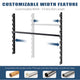 TheDisplayOutlet Wall Roll Storage Holder for Paper Roll, Vinyl Roll Image