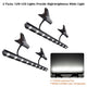 TheDisplayOutlet 12W 19" Clamp-on Light Fixture for Banner Stands 2 Packs Image