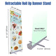 TheDisplayOutlet 10-Piece 33" Roll Up Retractable Banner Stand Economy Wholesale Image