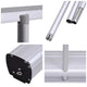 TheDisplayOutlet 10-Piece 33" Roll Up Retractable Banner Stand Economy Wholesale Image