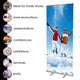 TheDisplayOutlet Standard Retractable Banner Stand Custom Printed Graphics 33"x81" Image