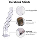 TheDisplayOutlet Foldable Literature Stand Magazine Rack 4 Pockets Image