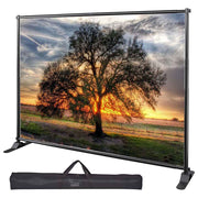 TheDisplayOutlet 10x8 ft Adjustable Telescopic Trade Show Banner Stand Image