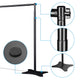 TheDisplayOutlet 10x10 ft Adjustable Telescopic Trade Show Banner Stand Image