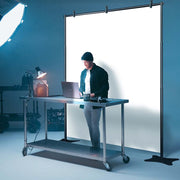 TheDisplayOutlet 10x10 ft Adjustable Telescopic Trade Show Banner Stand Image
