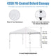 TheDisplayOutlet 10x10 Waterproof Pop Up Canopy Tent Color Options Image
