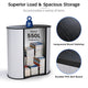 TheDisplayOutlet Portable Trade Show Display Podium Counter II Black Image