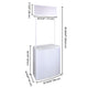 TheDisplayOutlet Portable Promotional Counter Banner Stand Trade Show Display Image