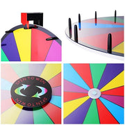 WinSpin Prize Wheel Tabletop Dry Erase Spinning Wheel 24"